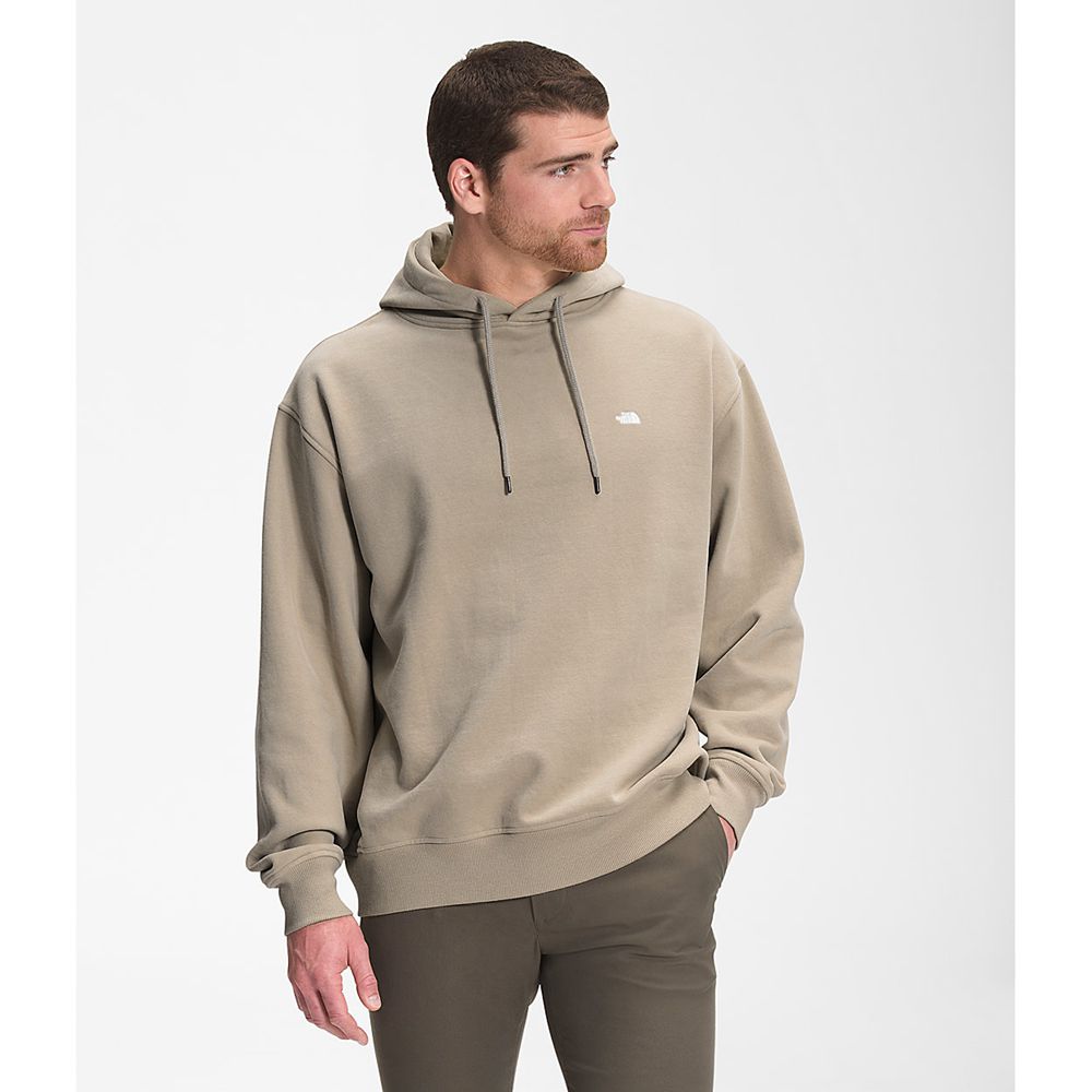 The North Face Hoodie Mens Australia - The North Face City Standard Khaki (FPJ-715049)